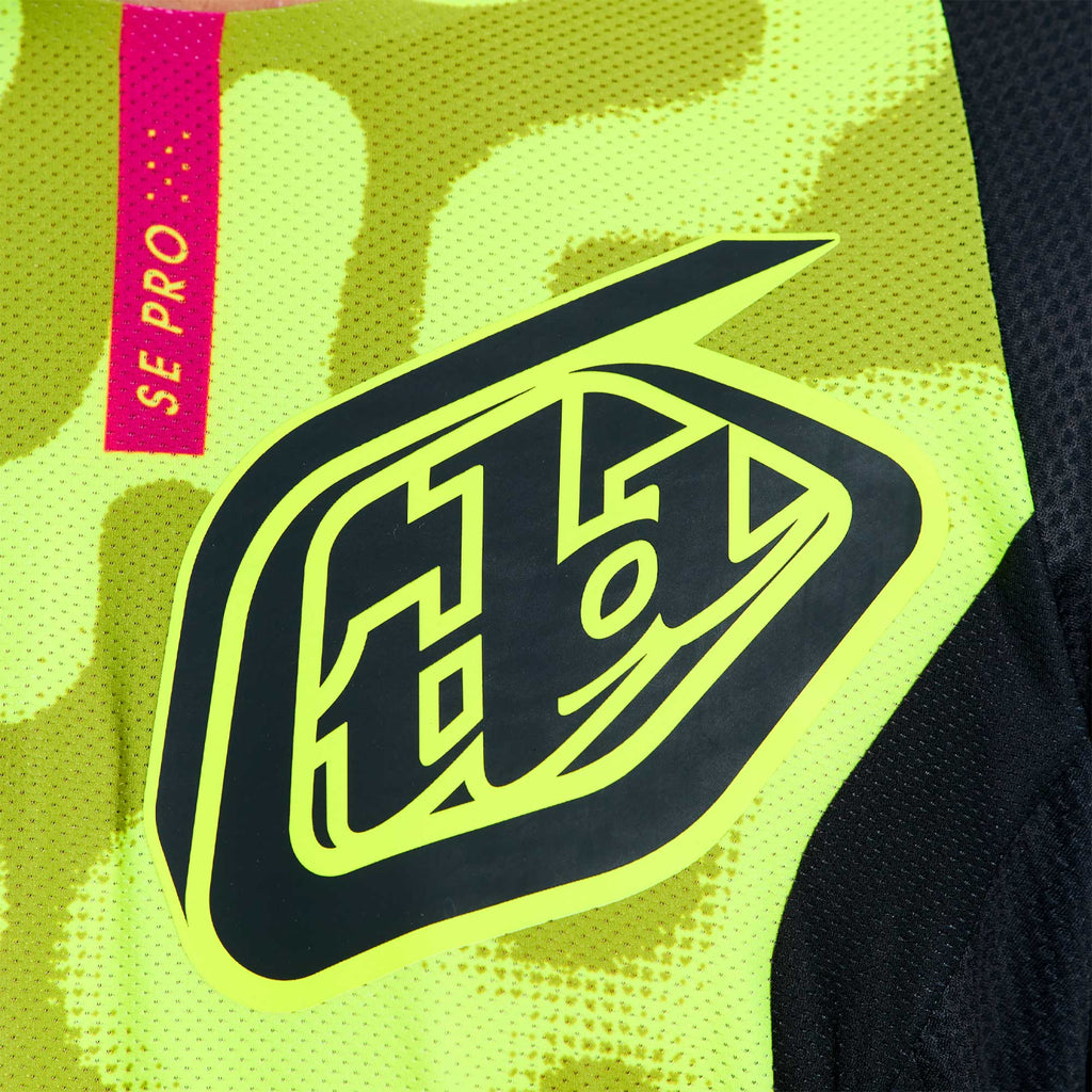Troy Lee Designs MX | SX Jersey & Pant Kit Deal SE PRO MYTH (Black / Fluo Yellow)