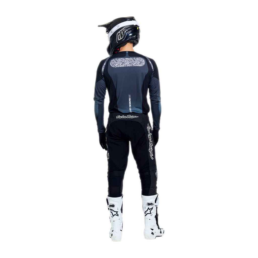 Troy Lee Designs MX | SX Jersey & Pant Kit Deal SE PRO SEVER (Black / Dark Gray)