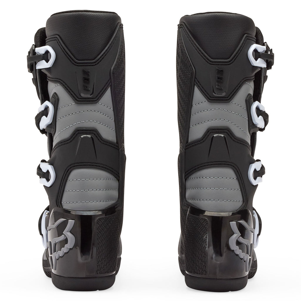 FOX Racing Youth COMP MX Boots (Black/Grey)