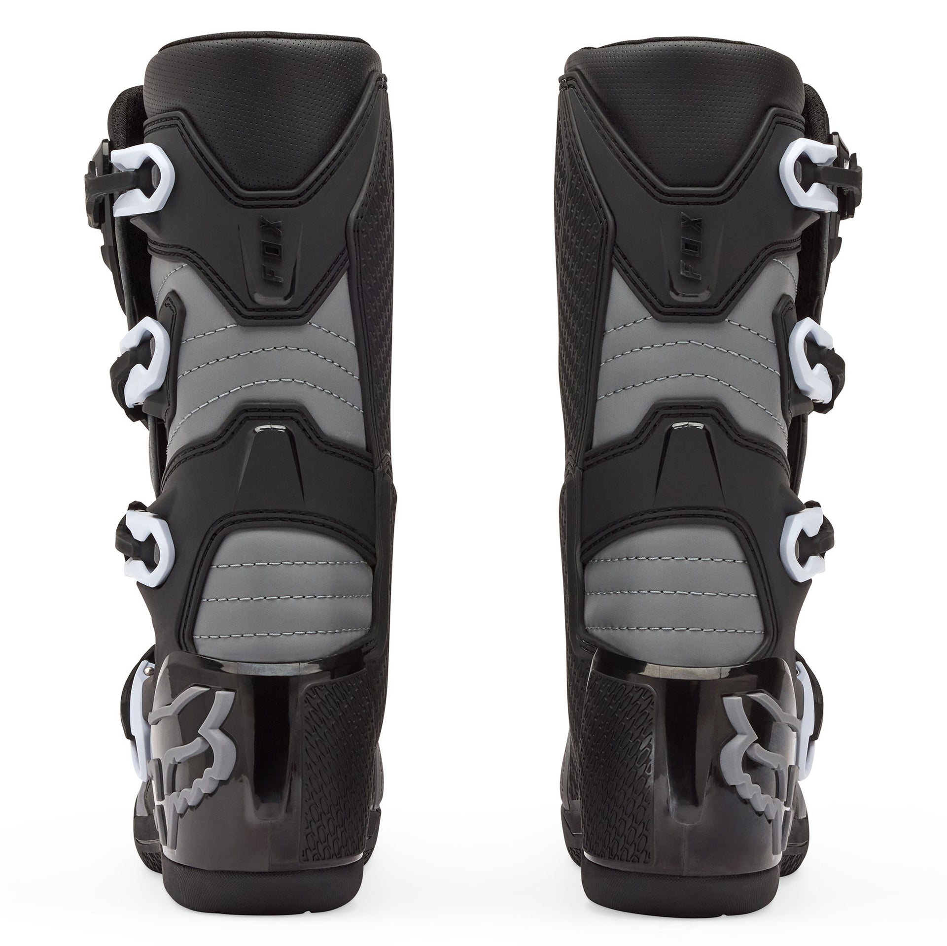 FOX Racing Youth COMP MX Boots (Black/Grey)