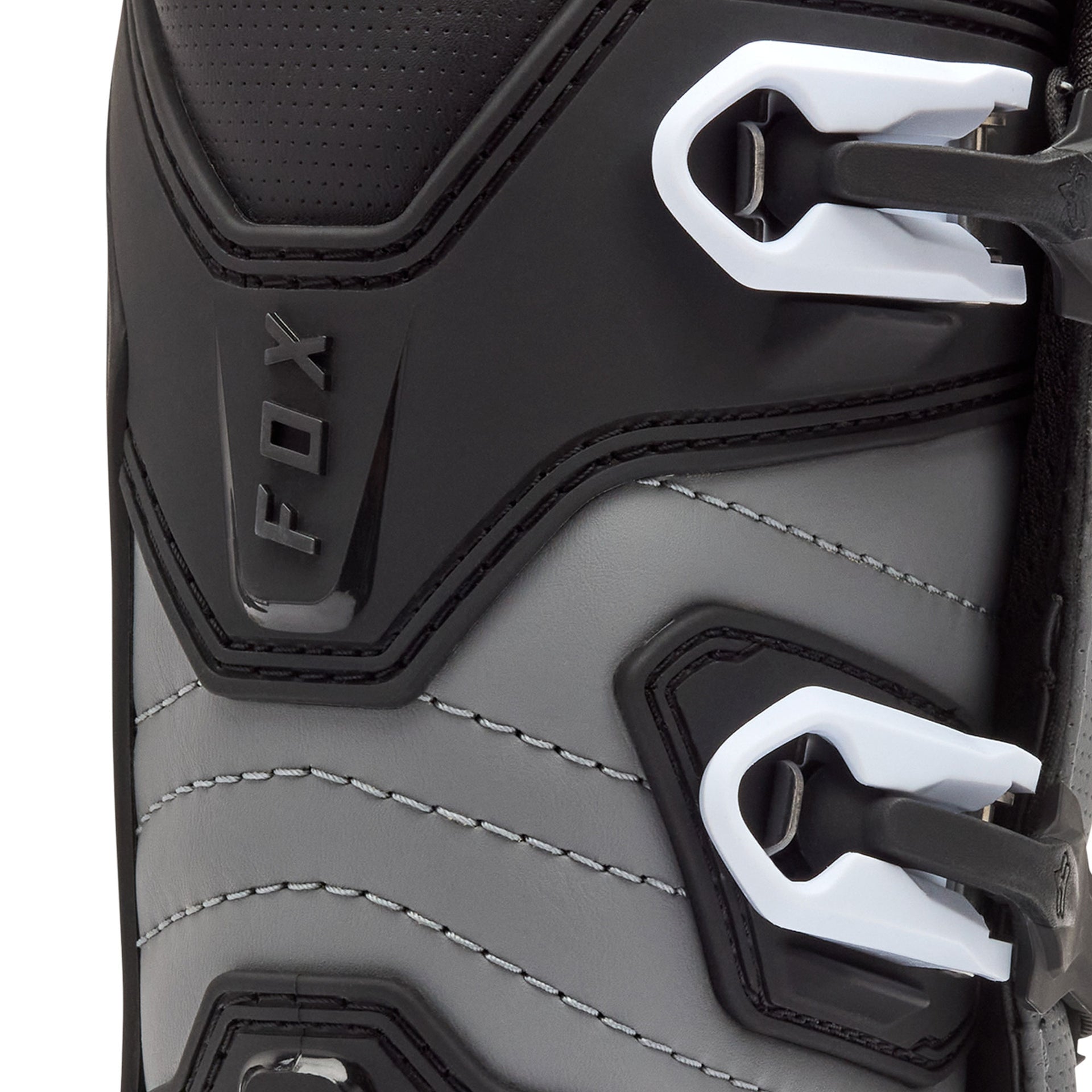 FOX Racing Youth COMP MX Boots (Black/Grey)