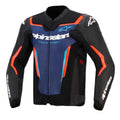 Alpinestars GP FORCE V2 Motorcycle Leather Sports Jacket (Black/Blue/Red Fluo)