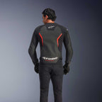 Alpinestars GP FORCE V2 Airflow Motorcycle Leather Jacket (Black/Red Fluo)