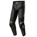 Alpinestars Missile V3 Motorcycle Leather Jeans (Black/White) *Regular Leg*