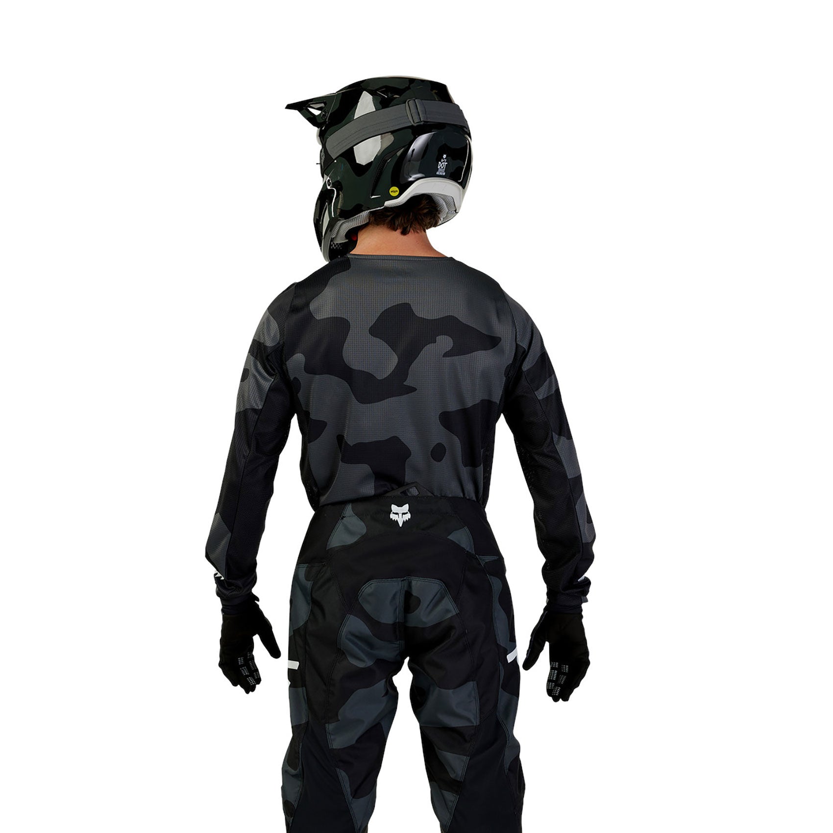 FOX Racing 180 BNKR MX Jersey (Black/Camo) SALE