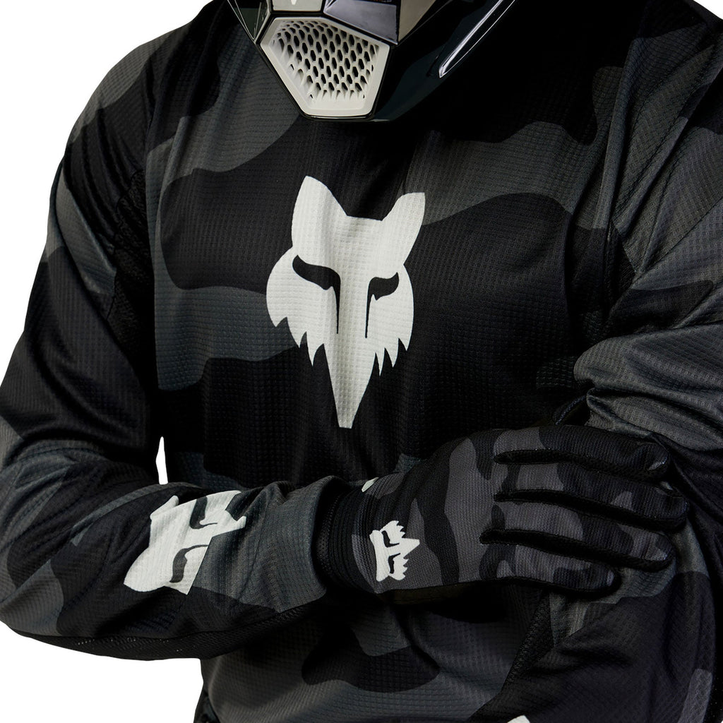 FOX Racing 180 BNKR MX Jersey (Black/Camo) SALE