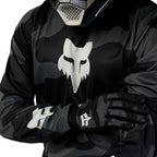FOX Racing 180 BNKR MX Jersey (Black/Camo) SALE