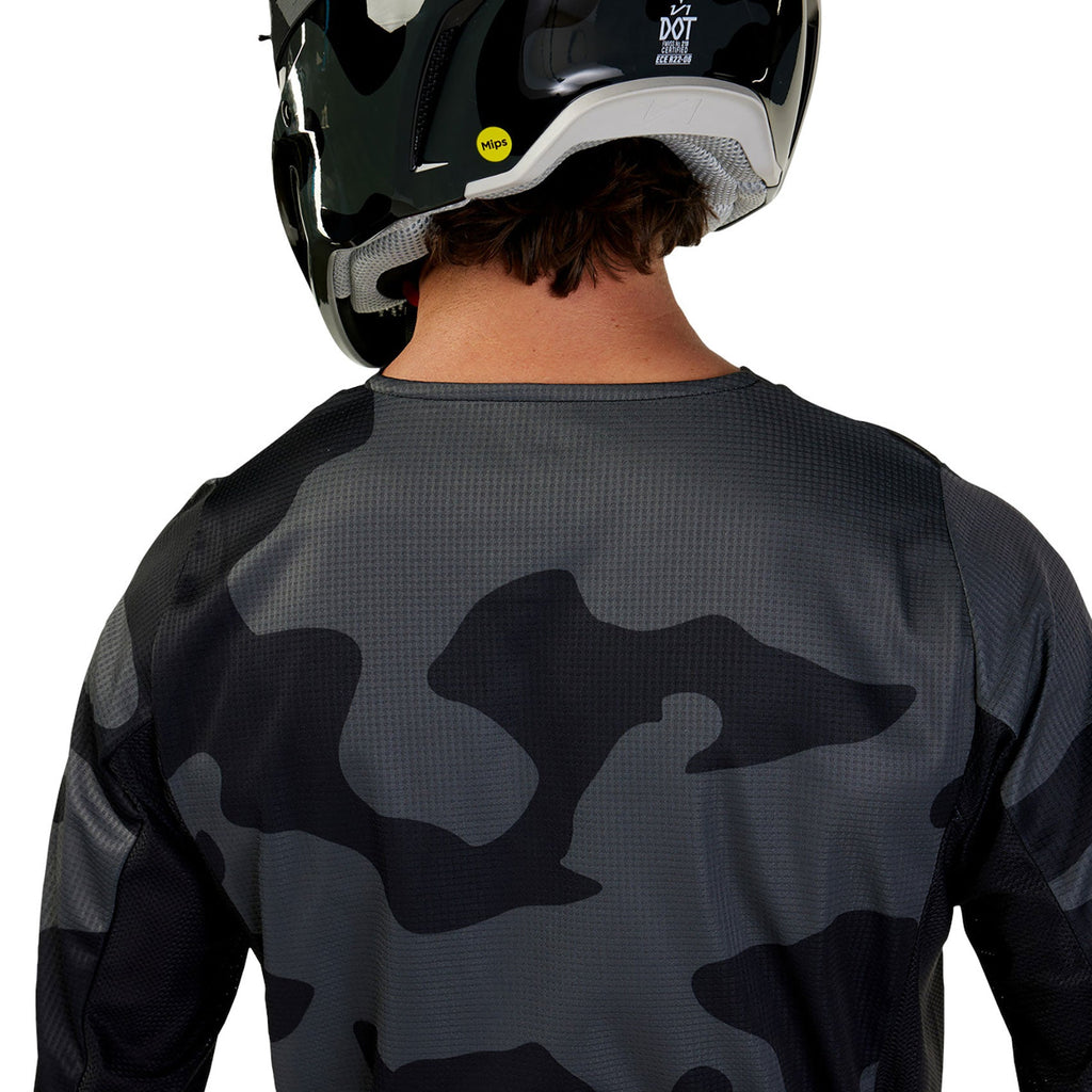 FOX Racing 180 BNKR MX Jersey (Black/Camo) SALE
