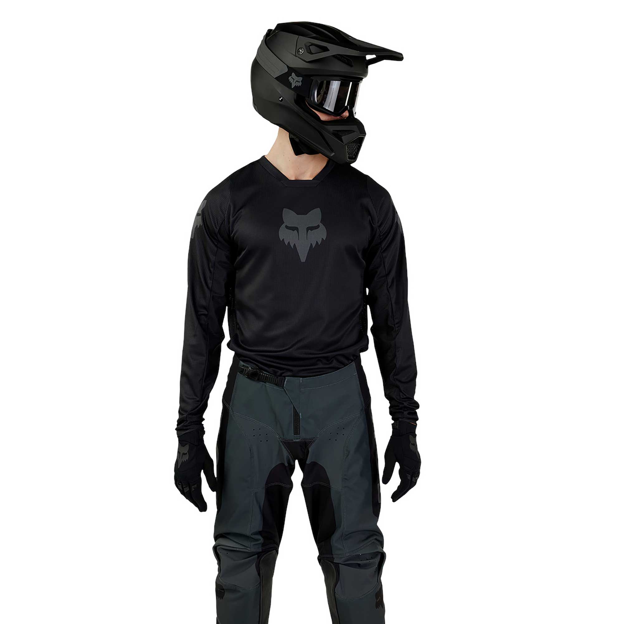 FOX 180 BLACKOUT MX Gear Set (Black)