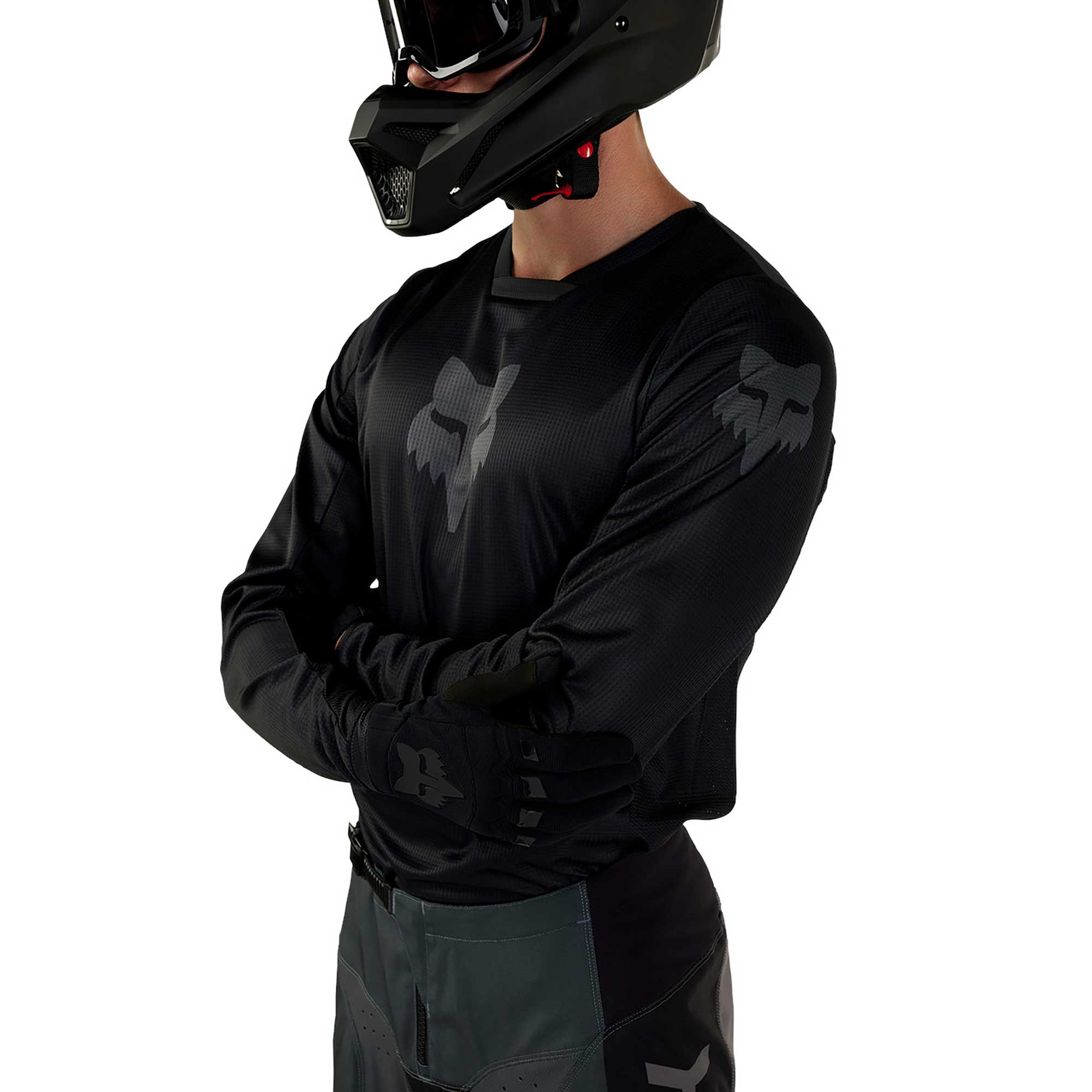 FOX 180 BLACKOUT MX Gear Set (Black)