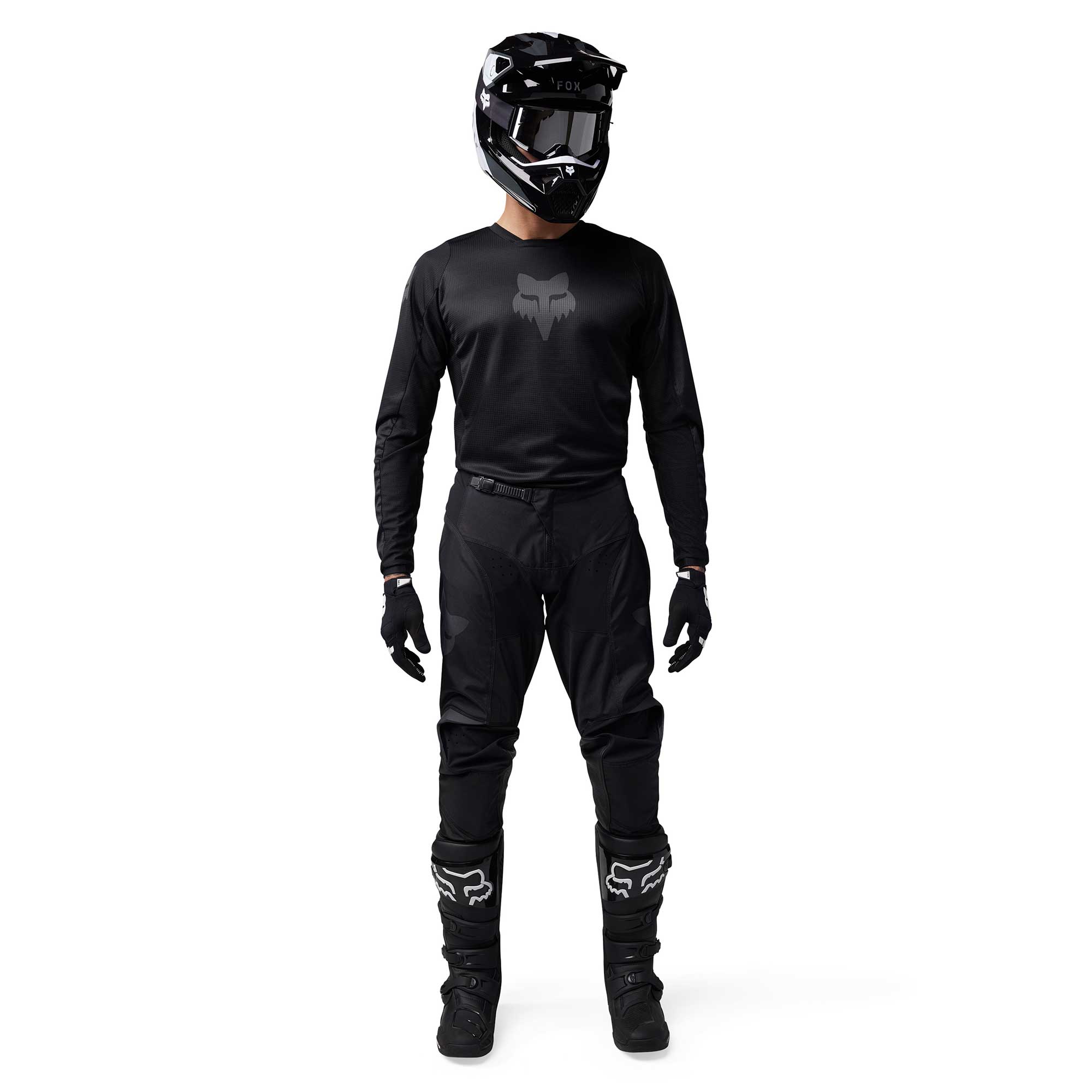 FOX 180 BLACKOUT MX Gear Set (Black)