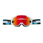 FOX Racing MX | MTB Goggles - VUE WITHERED (White/Black/Red) Spark Lens