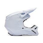 FOX Racing Youth V1 Solid MX Helmet (Matte White)