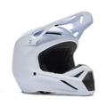 FOX Racing Youth V1 Solid MX Helmet (Matte White)