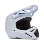 FOX Racing Youth V1 Solid MX Helmet (Matte White)