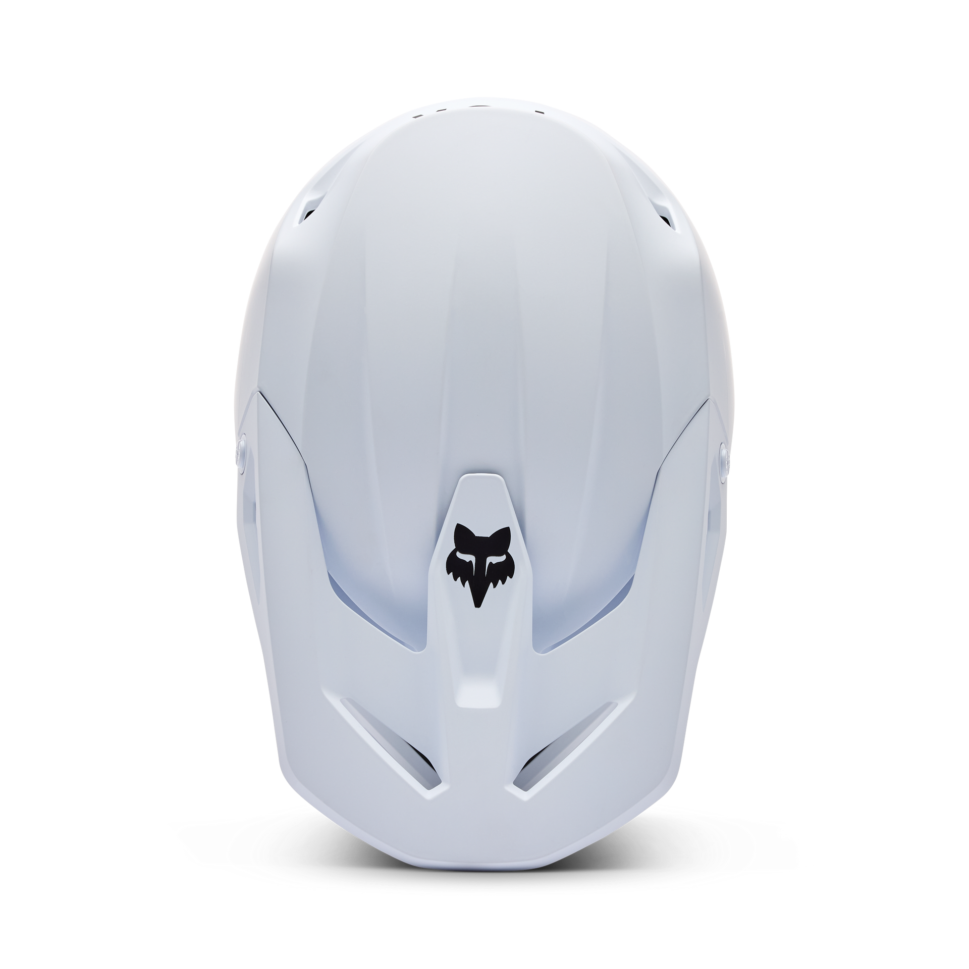 FOX Racing Youth V1 Solid MX Helmet (Matte White)