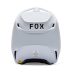 FOX Racing Youth V1 Solid MX Helmet (Matte White)