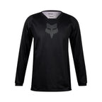 FOX Racing Youth 180 BLACKOUT MX Jersey (Black/Black)
