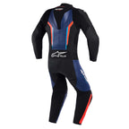 Alpinestars GP Force V2 Motorcycle Leather Race 1pc Suit (Black/Blue/Red Fluo)