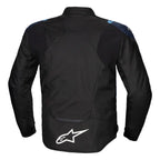Alpinestars T-Jaws V4 WP Motorcycle Sports Textile Jacket (Black/Dark Blue/Blithe Blue)