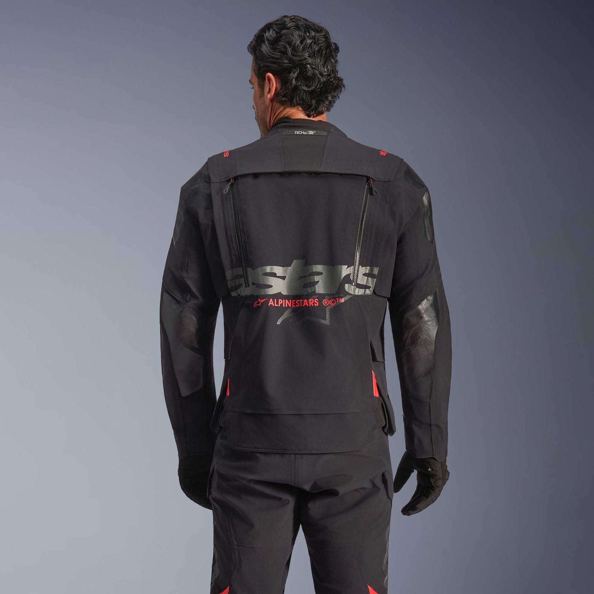 Alpinestars (2026) Jacket, Textile Adventure - Halo PRO DS XF Laminated Waterproof (Black/Dark Shadow)