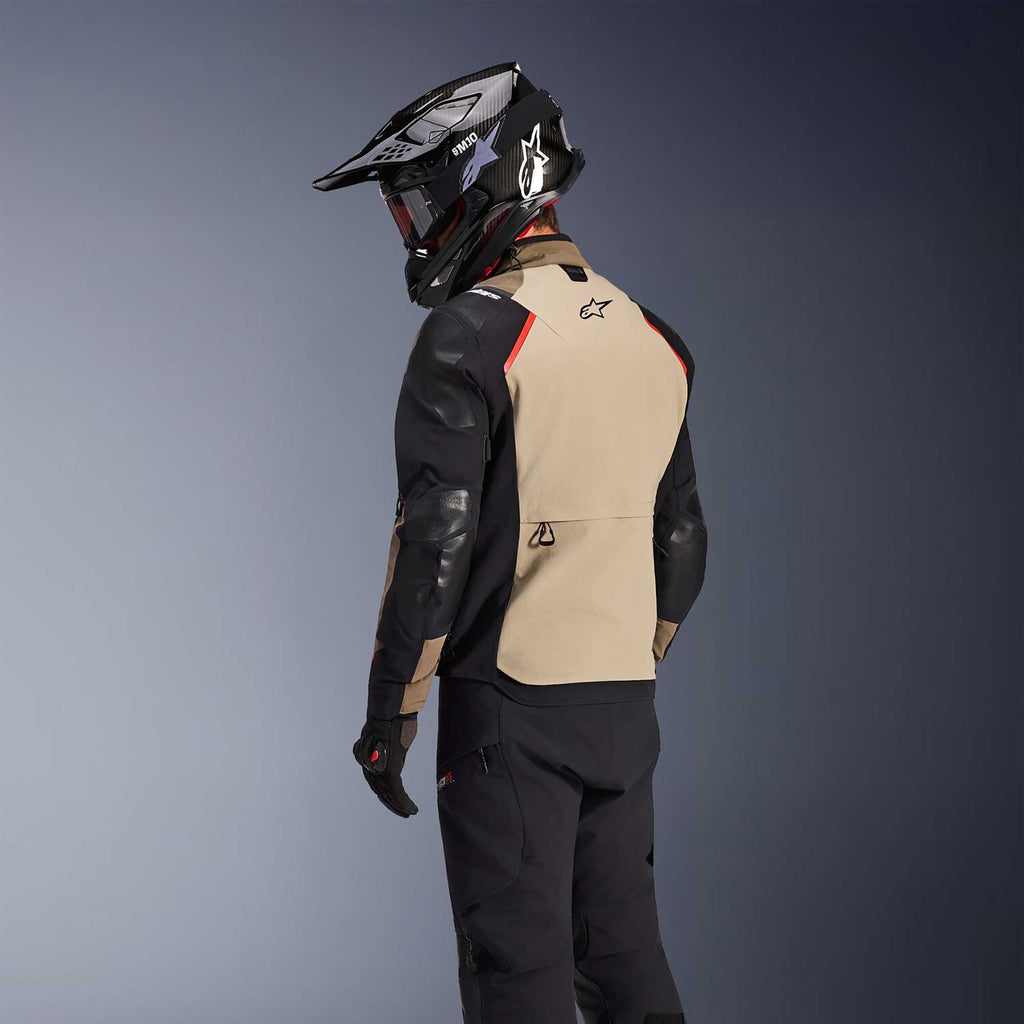 Alpinestars ANDES PRO Drystar XF Motorcycle Textile Adventure Touring Jacket (Walnet/Aluminum)
