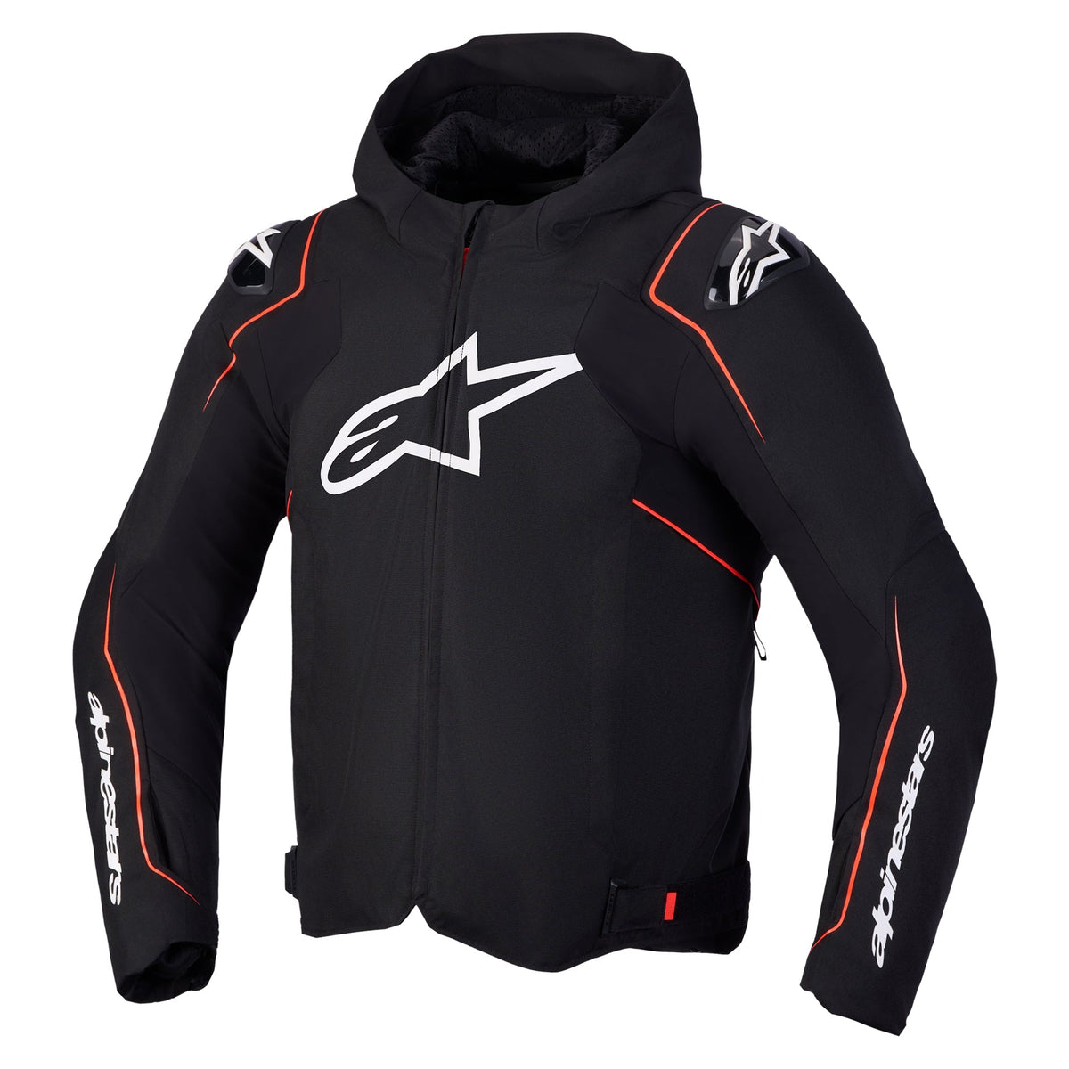Alpinestars ZACA V2 Waterproof Jacket (Black/Red Fluo)