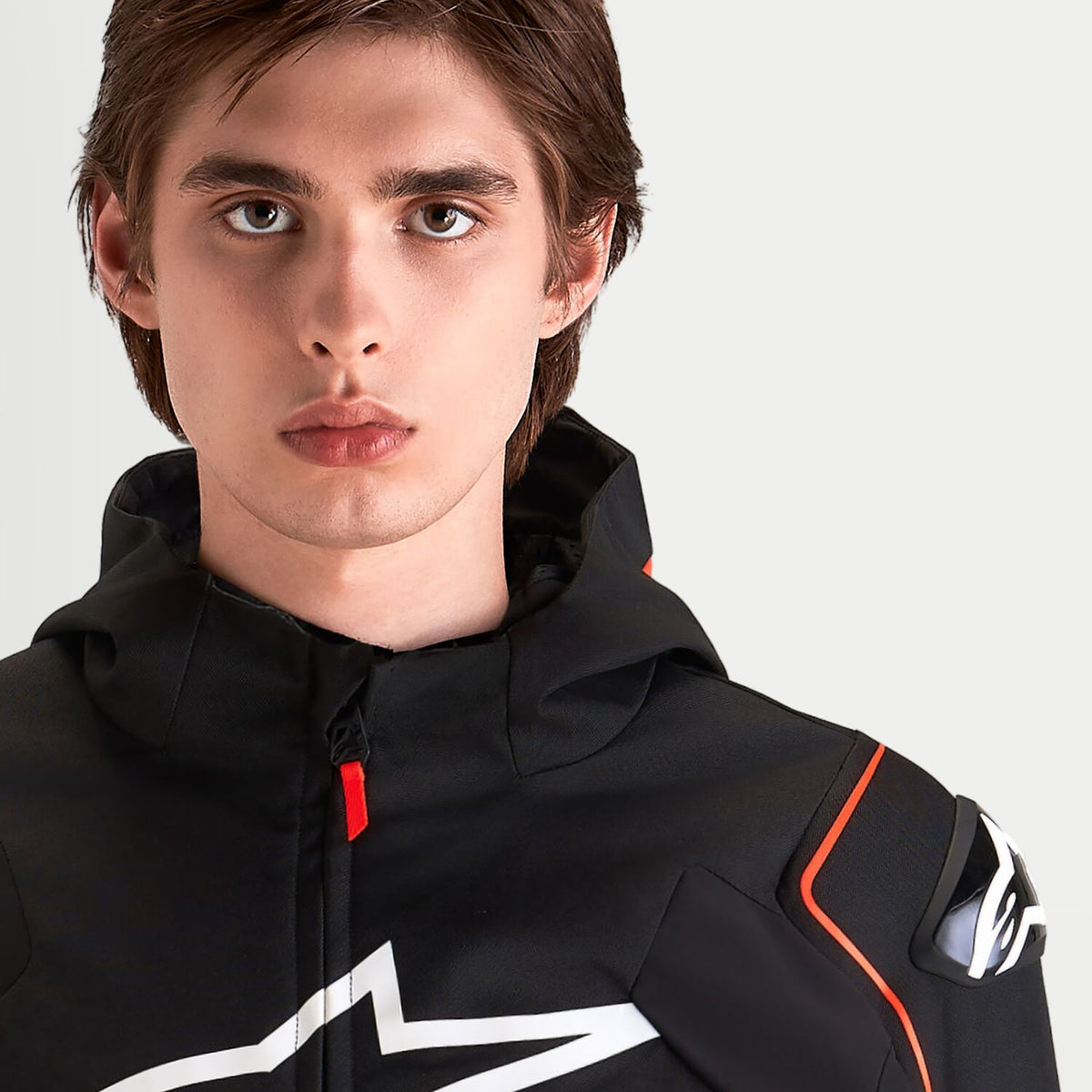Alpinestars ZACA V2 Waterproof Jacket (Black/Red Fluo)