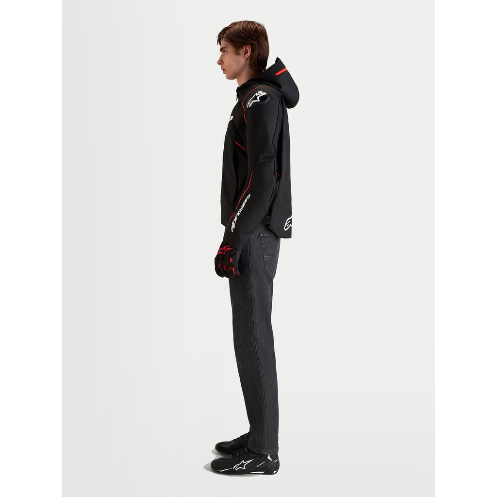 Alpinestars ZACA V2 Waterproof Jacket (Black/Red Fluo)