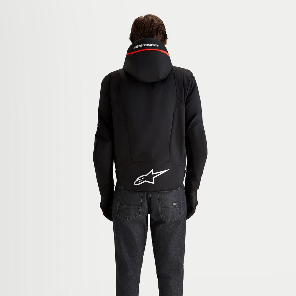 Alpinestars ZACA V2 Waterproof Jacket (Black/Red Fluo)