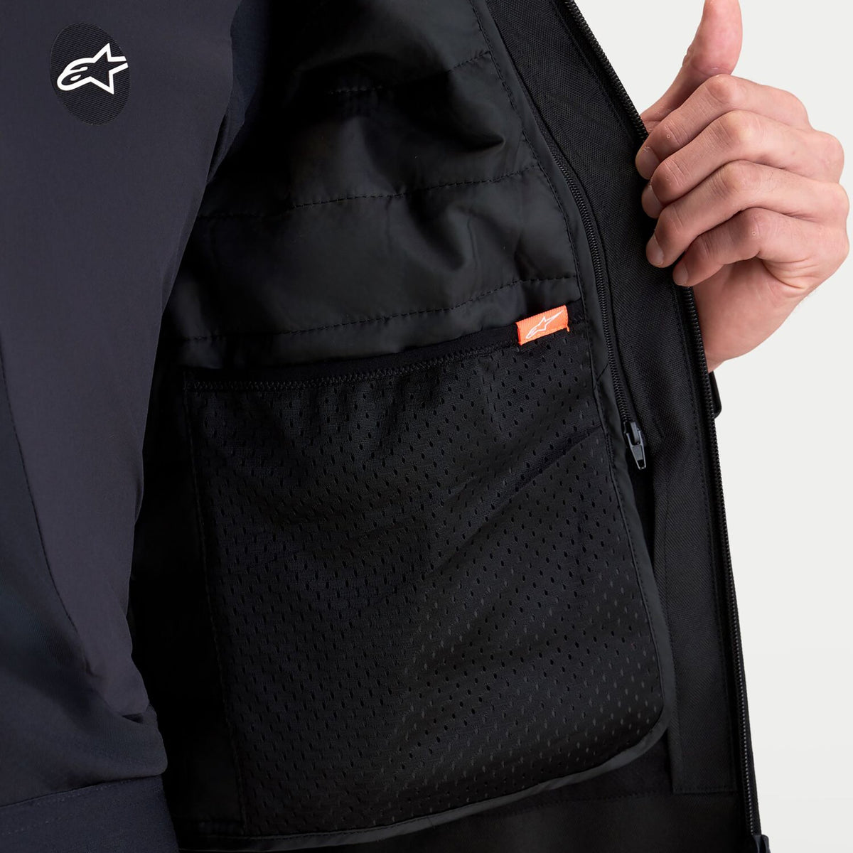 Alpinestars ZACA V2 Waterproof Jacket (Black/White)