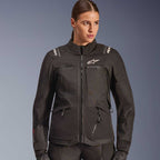 Alpinestars Women's Andes Drystar V4 Motorcycle Textile Jacket (Black)
