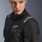 Alpinestars Women's Andes Drystar V4 Motorcycle Textile Jacket (Black)