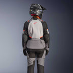 Alpinestars Women's Andes Drystar V4 Motorcycle Textile Jacket (Ice Grey/Dark Grey/Black/Coral Fluo)