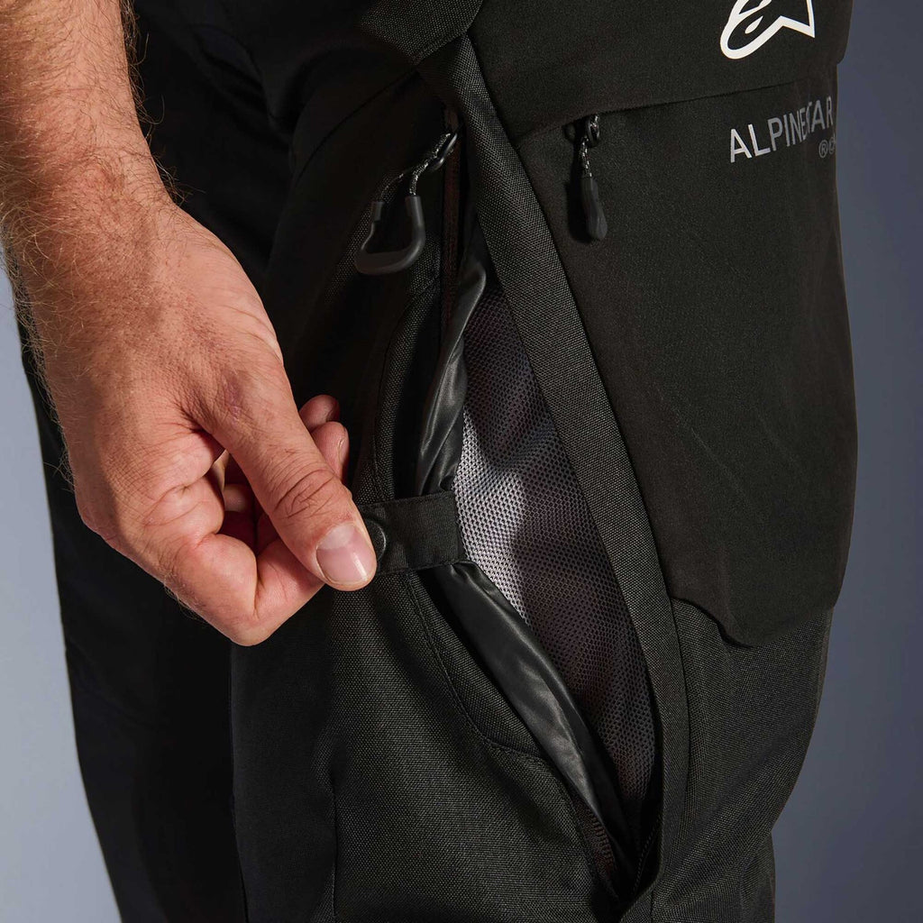Alpinestars Andes Drystar V4 Motorcycle Adventure Textile Pant (Black) *Short Leg*