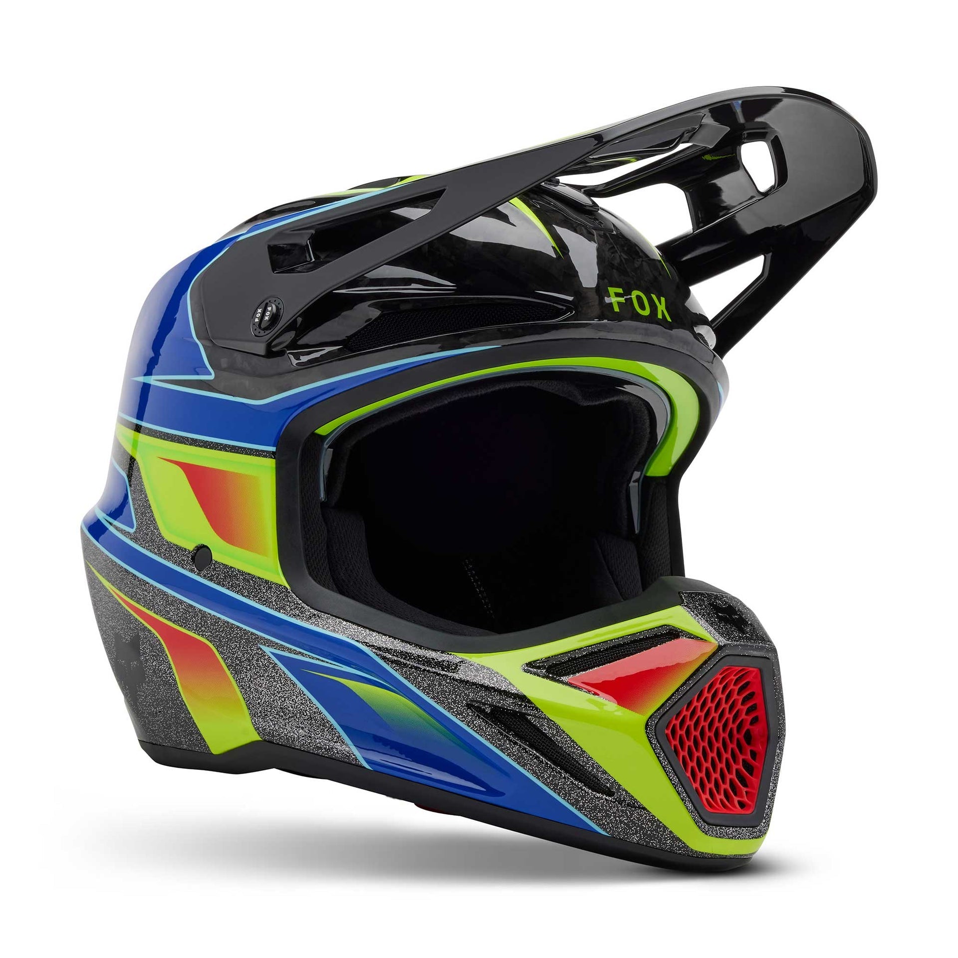 FOX Racing MX | Enduro Helmet - V3 RS Carbon ACRIC (Multi)