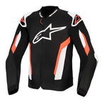 Alpinestars T-GP AIR Motorcycle Vented Jacket (Black/White/Red Fluo)