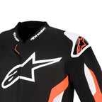 Alpinestars T-GP AIR Motorcycle Vented Jacket (Black/White/Red Fluo)
