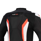 Alpinestars T-GP AIR Motorcycle Vented Jacket (Black/White/Red Fluo)