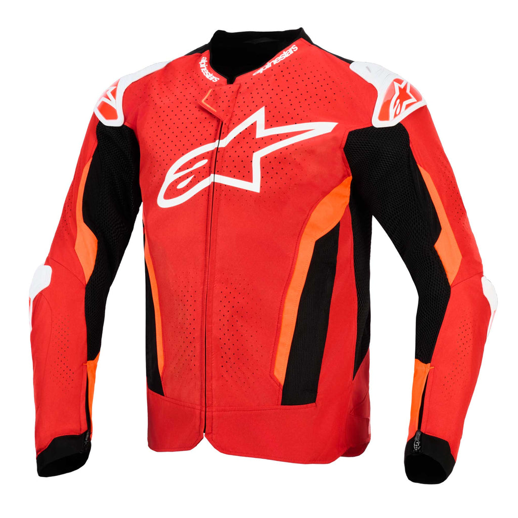 Alpinestars T-GP AIR Motorcycle Vented Jacket Bright Red/Black/Red Fluo)