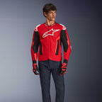 Alpinestars T-GP AIR Motorcycle Vented Jacket Bright Red/Black/Red Fluo)