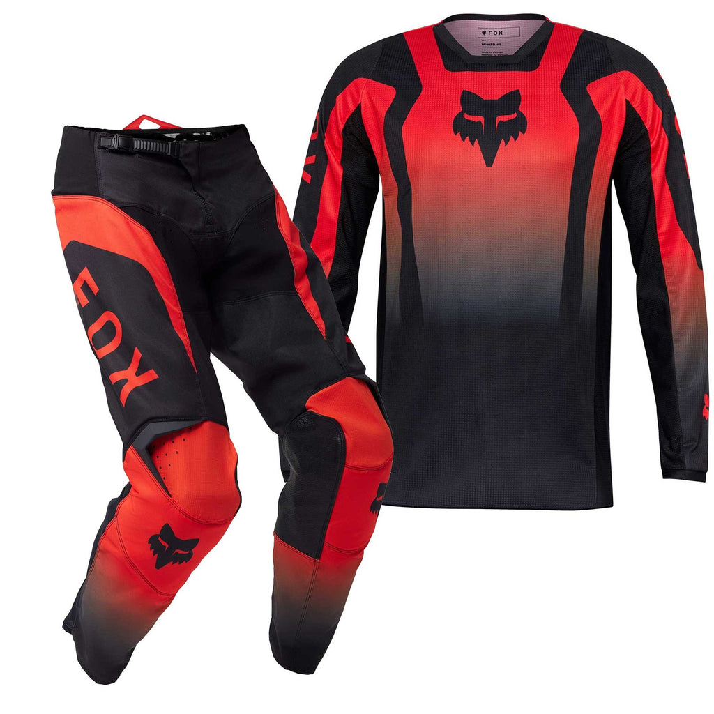 FOX (SALE) MX Jersey & Pant Kit - 180 LEAN (Red/Black)