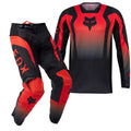 FOX (SALE) MX Jersey & Pant Kit - 180 LEAN (Red/Black)