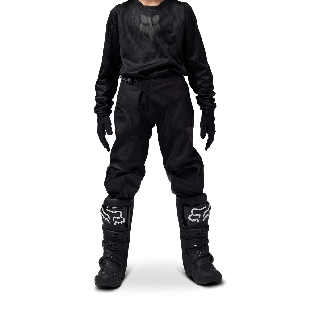 FOX Racing Youth 180 BLACKOUT MX Pant (Black/Black)