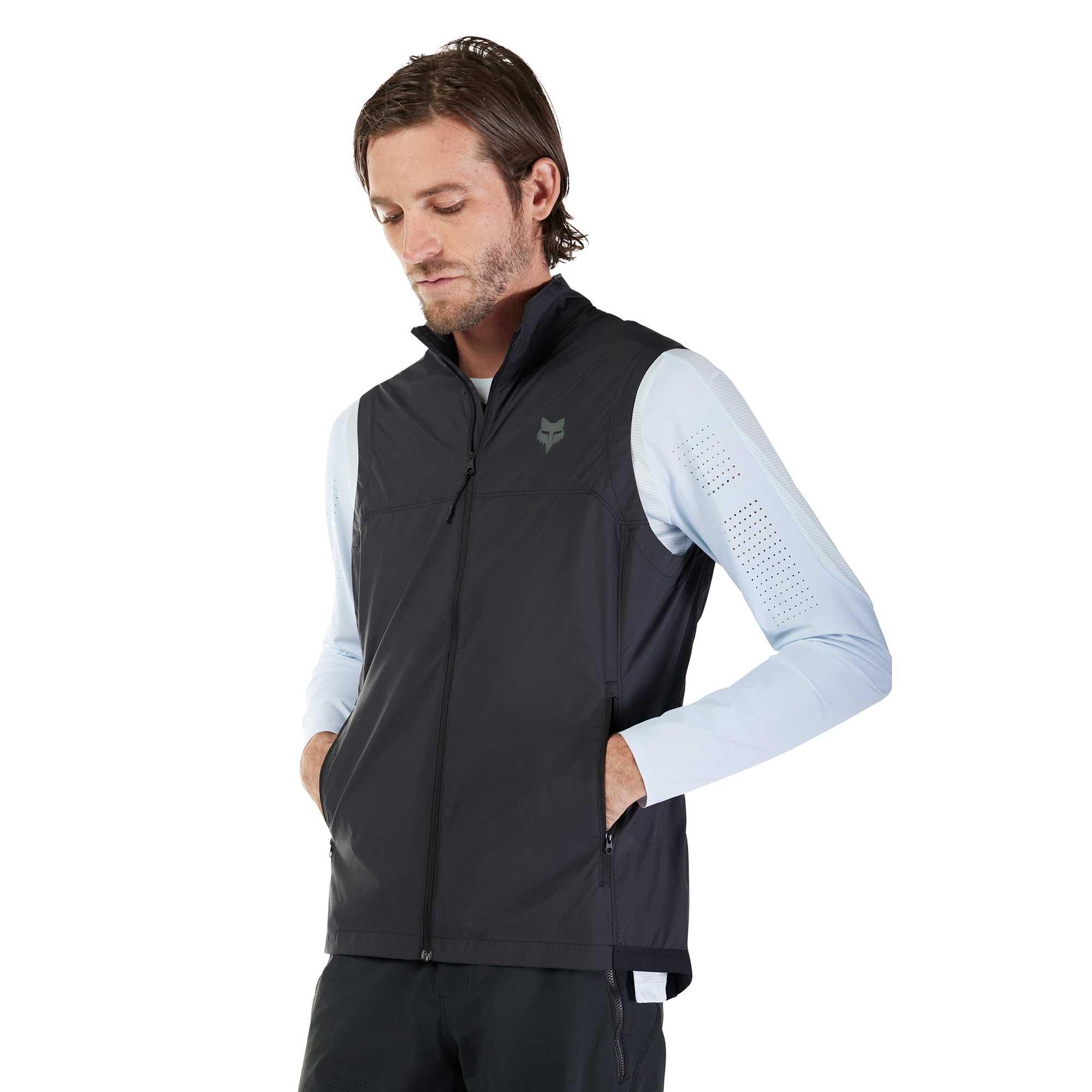 FOX Racing Enduro Wind Vest - RANGER Off Road Packable (Black)