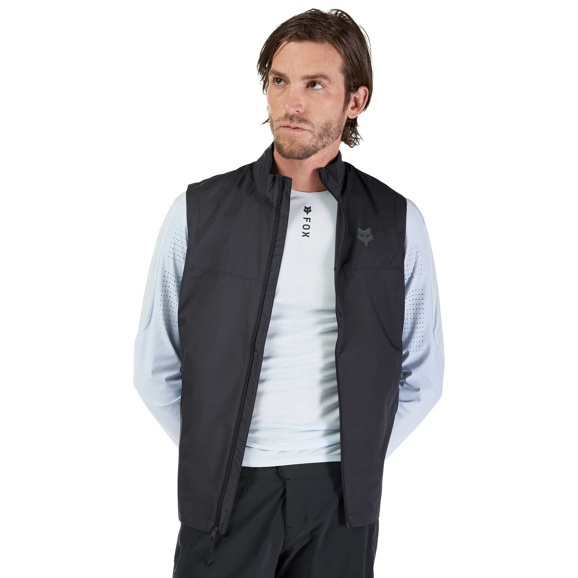 FOX Racing Enduro Wind Vest - RANGER Off Road Packable (Black)