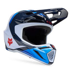 FOX (SALE) Helmet - V3 MIPS FADE (White/Blue)