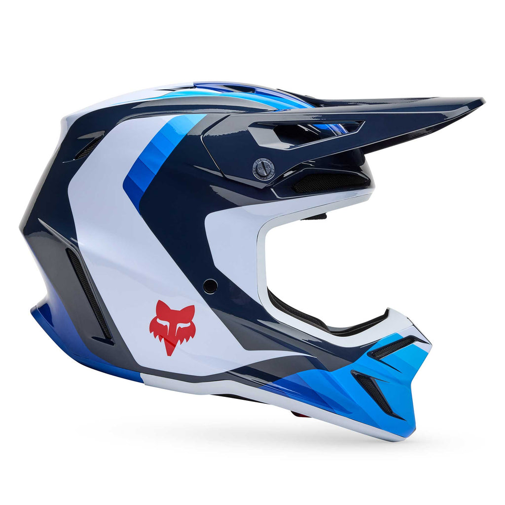 FOX (SALE) Helmet - V3 MIPS FADE (White/Blue)