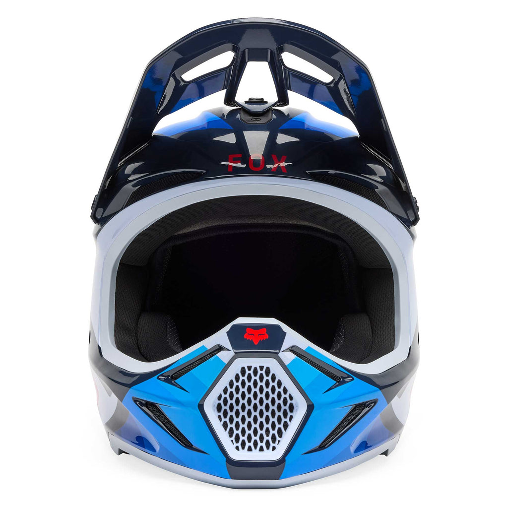 FOX (SALE) Helmet - V3 MIPS FADE (White/Blue)