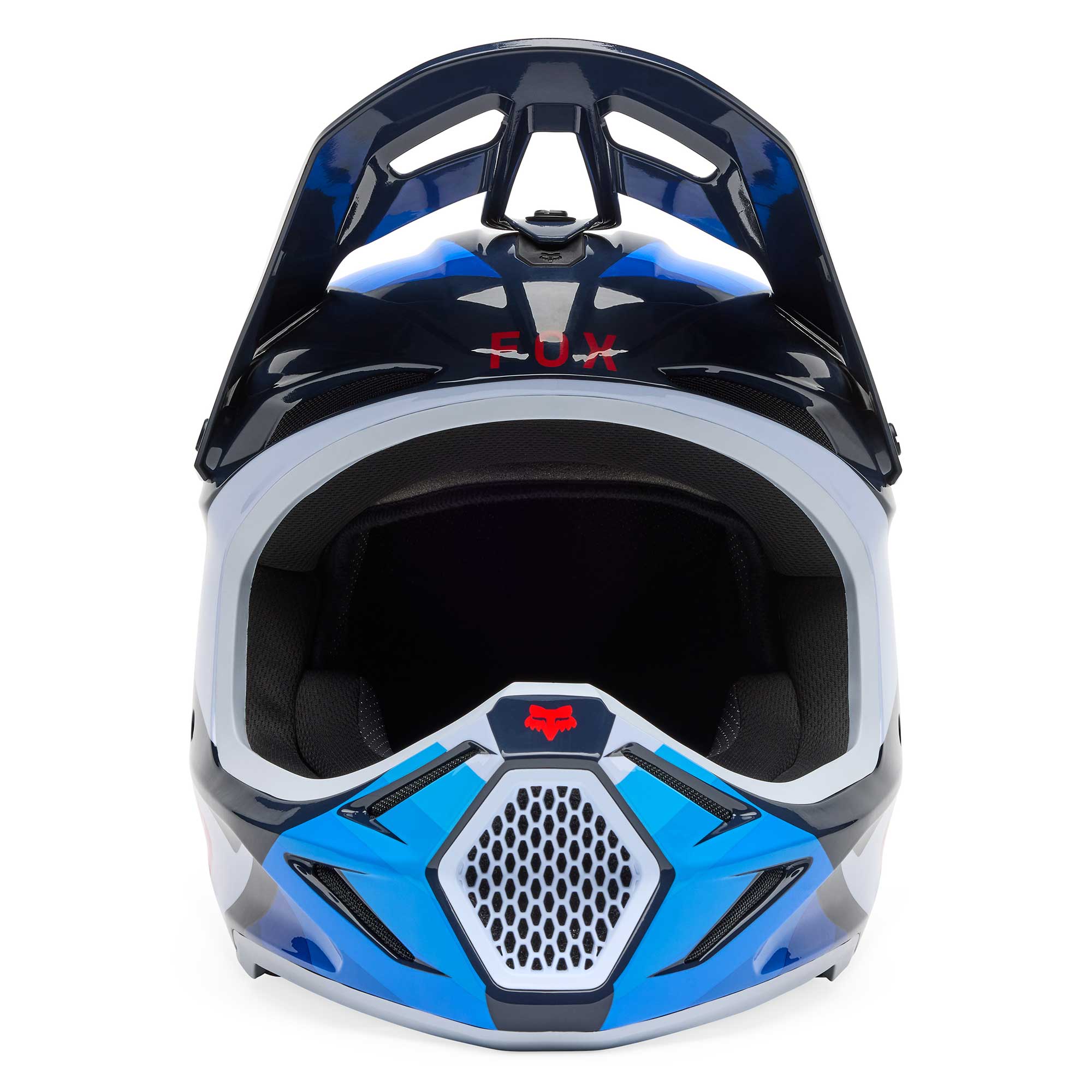 FOX (SALE) Helmet - V3 MIPS FADE (White/Blue)
